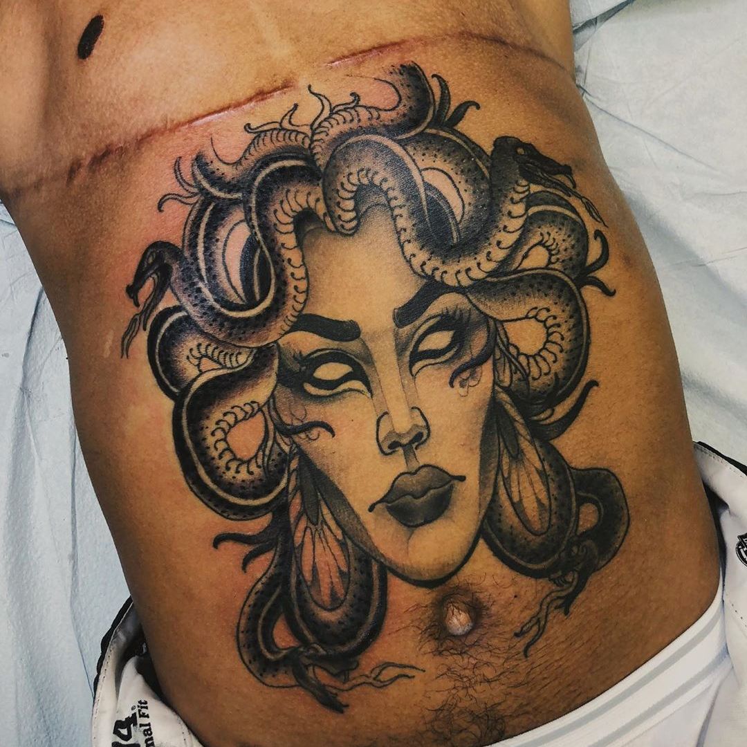 Medusa Tattoo  The Best Omen Against Bad Luck But Why
