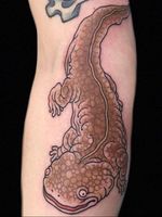 Yokai tattoo by Hanna Sandstrom #HannaSandstrom #DarkAgeSeattle #Seattle #Japanese #Irezumi #color #yokai #hanzaki #monster #creature #demon
