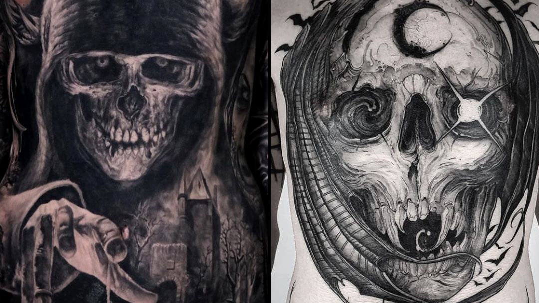 Supersweet Tattoos  Coffee on Instagram Creepy little dude done by  artist Miguel toxtle   Tell us your favorite ghost story in the  comments below       ghosttat