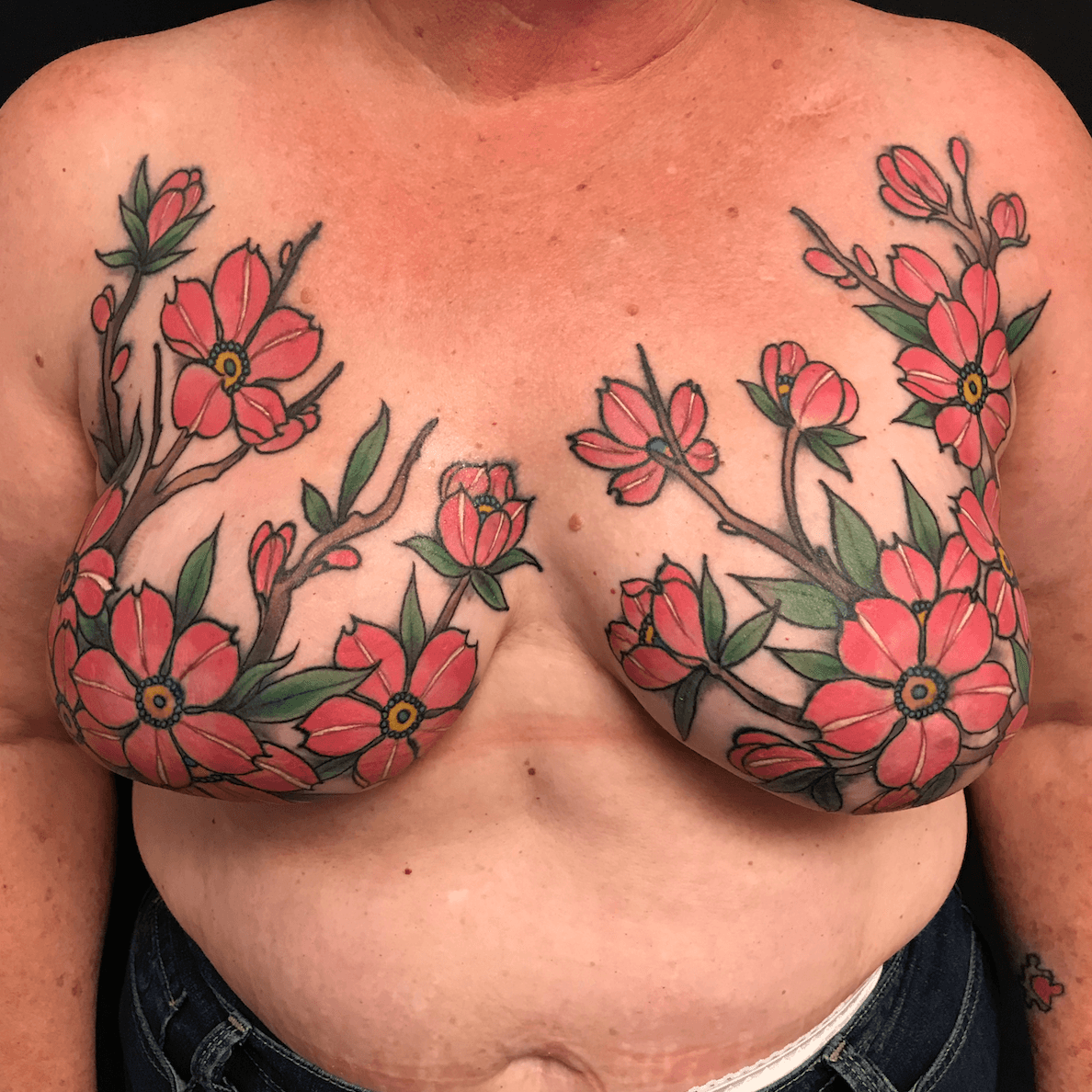 Empowerment Boudoir with Double Mastectomy Tattoo