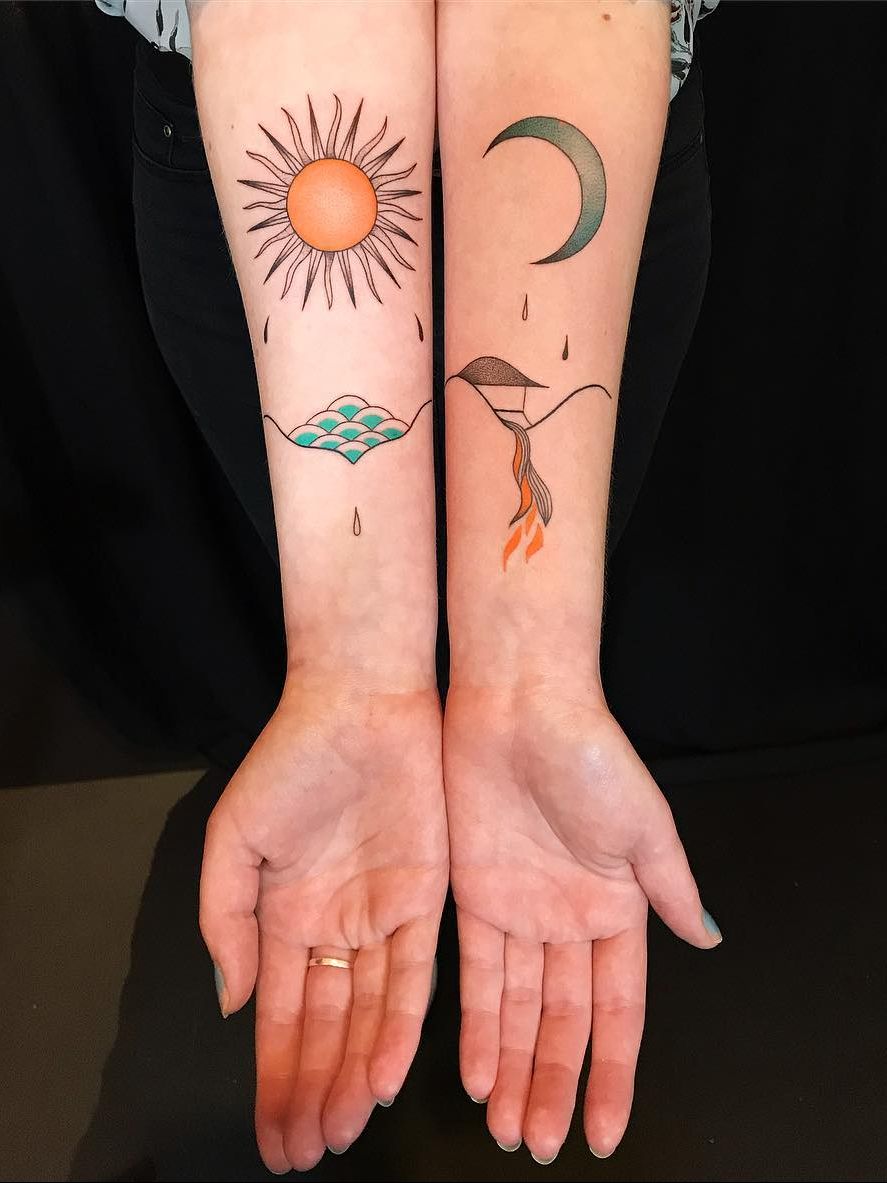 31 Matching Tattoo Ideas For Best Friends