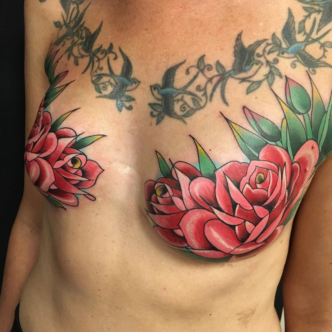 Tattoo uploaded by Anatta Vela • Mastectomy tattoo by Shane Wallin # ShaneWallin #mastectomytattoos #mastectomy #mastectomyscarcoverup # scarcoveruptattoo • Tattoodo