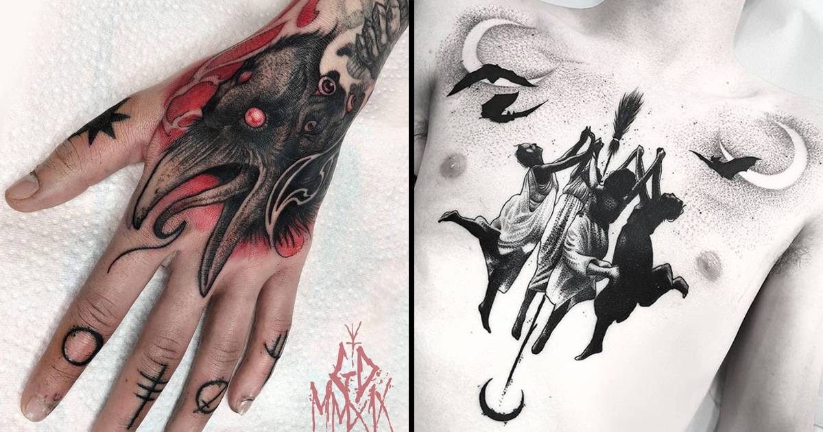 30 Halloween Tattoo Designs