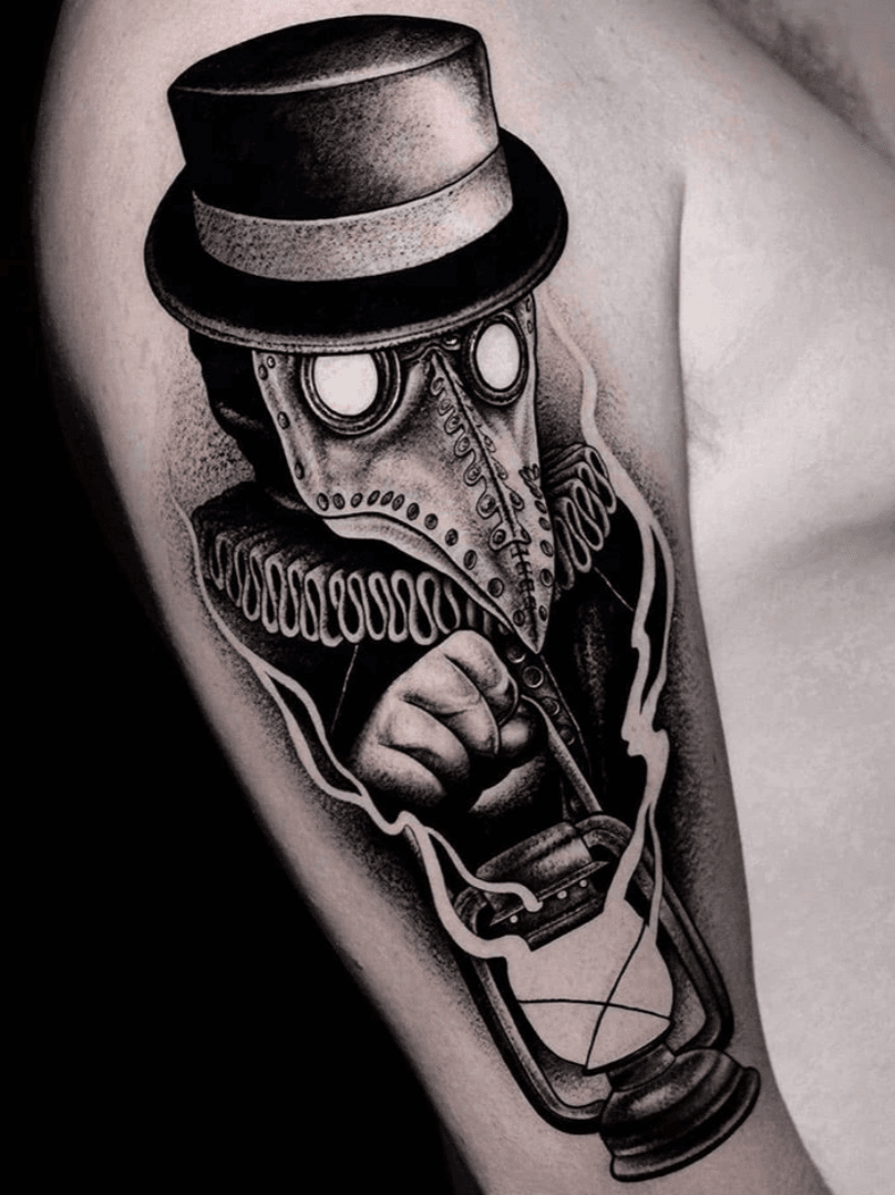 Awesome tattoo based on one of our... - Plague Doctor Masks | Facebook