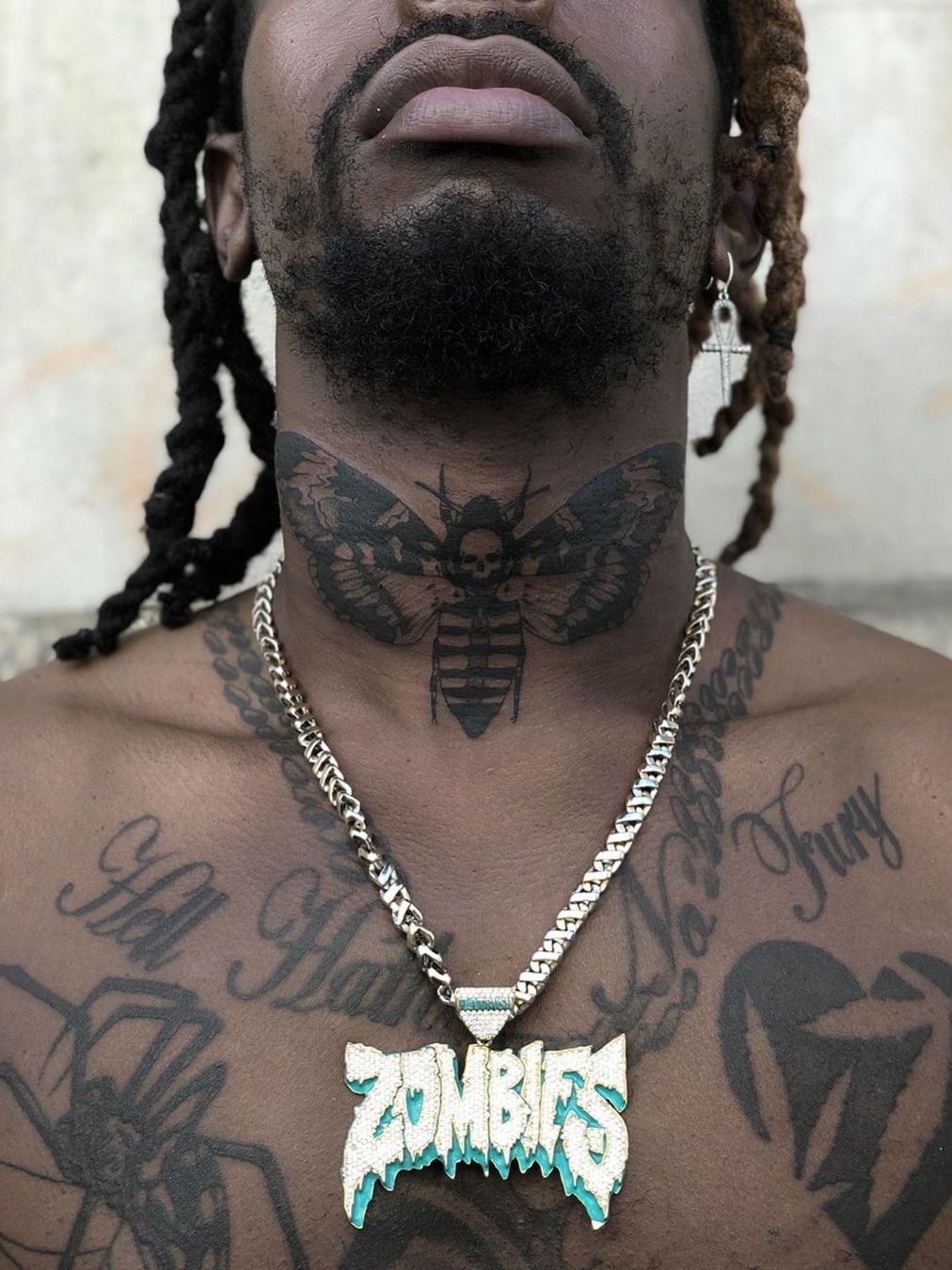 Tekashi Neck Tattoo  Etsy Ireland