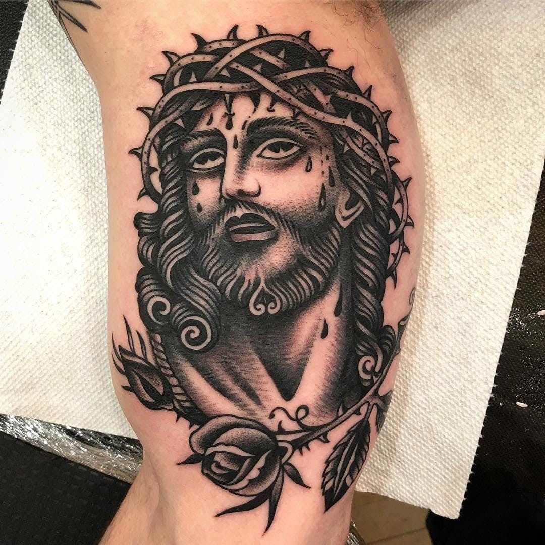 jesus tattoo — Blog — Independent Tattoo - Dela-where?