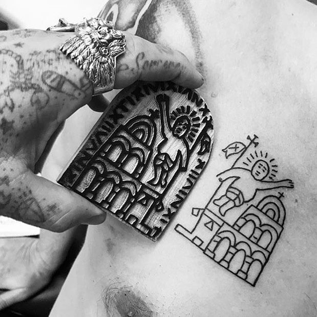 Holy tattoo A 700year old Christian tradition thrives in Jerusalem   Catholic News Agency