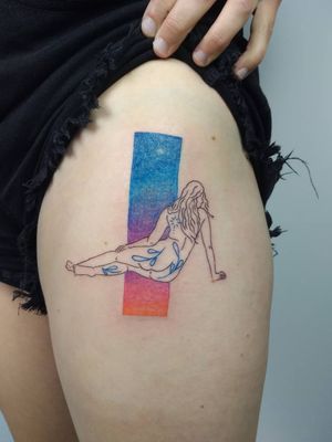 Illustrative tattoo by Katie Mcpayne #KatieMcpayne #paris #france #paristattoo #paristattooartist
