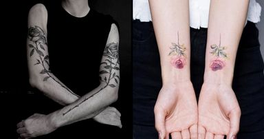 Rose Tattoos Are Always In Bloom