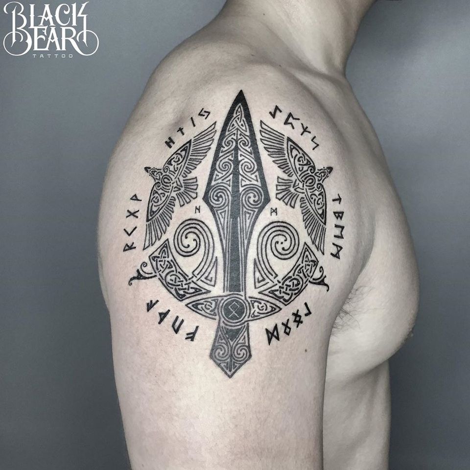 traditional norse tattoo