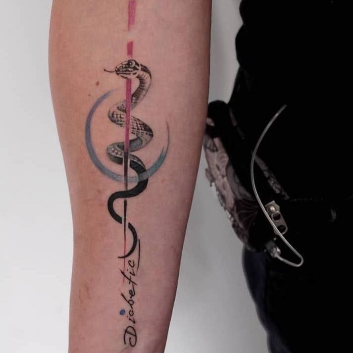 diabetic syringe tattoo