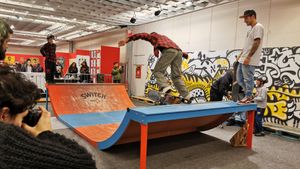 Skatepark at the 12th Florence Tattoo Convention #12thFlorenceTattooConvention #FlorenceTattooConvention #Florence