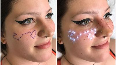 AstroFrecks by Jessica Knapnick aka Magick Brows: creator of AstroFrecks #Astrofrecks #JessicaKnapnik #MagickBrows #permanentmakeup #cosmetictattooing #cosmetictattoo 