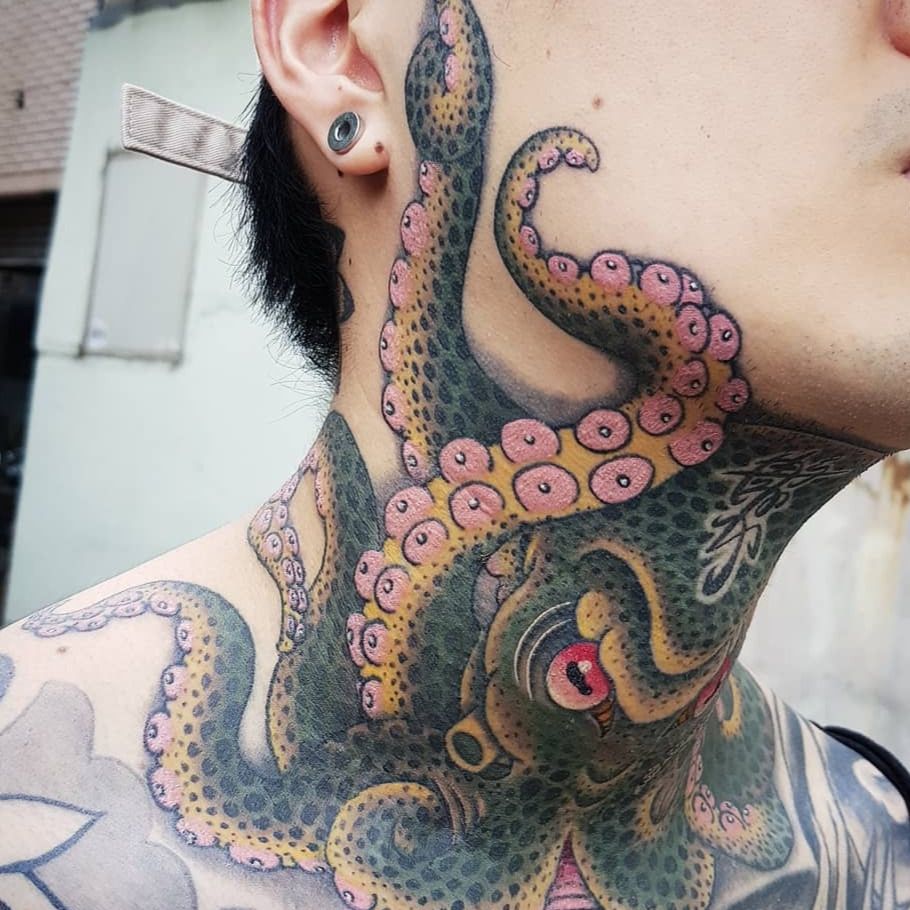 japanese octopus art