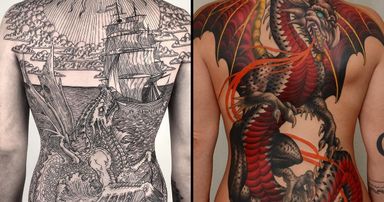 Magical Beings, Folkloric Forces: Dragon Tattoos