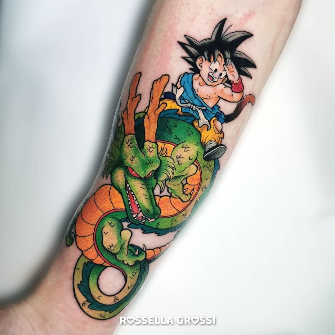 Shenron  Dragon ball tattoo Animal sleeve tattoo Z tattoo
