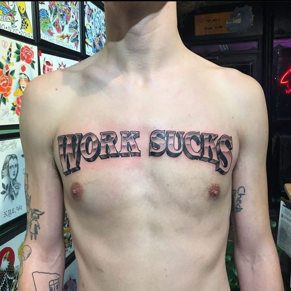 regret tattoos