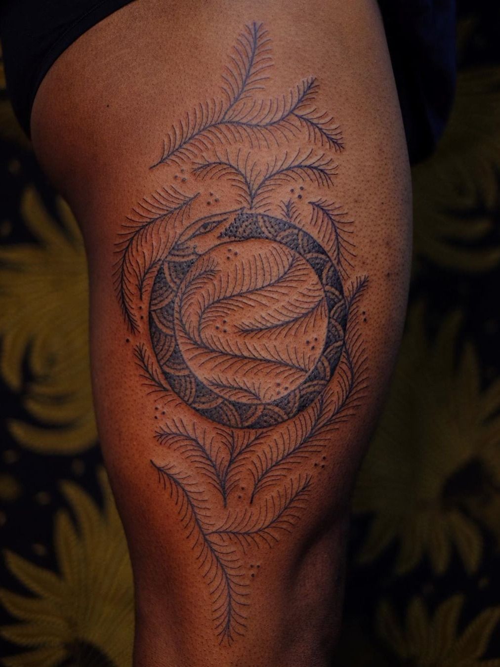 10 Amazing Tattoos on Dark Skin  Blufashion