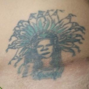 Unknown artist #tattooregret #ribtattoo #regrettattoo 