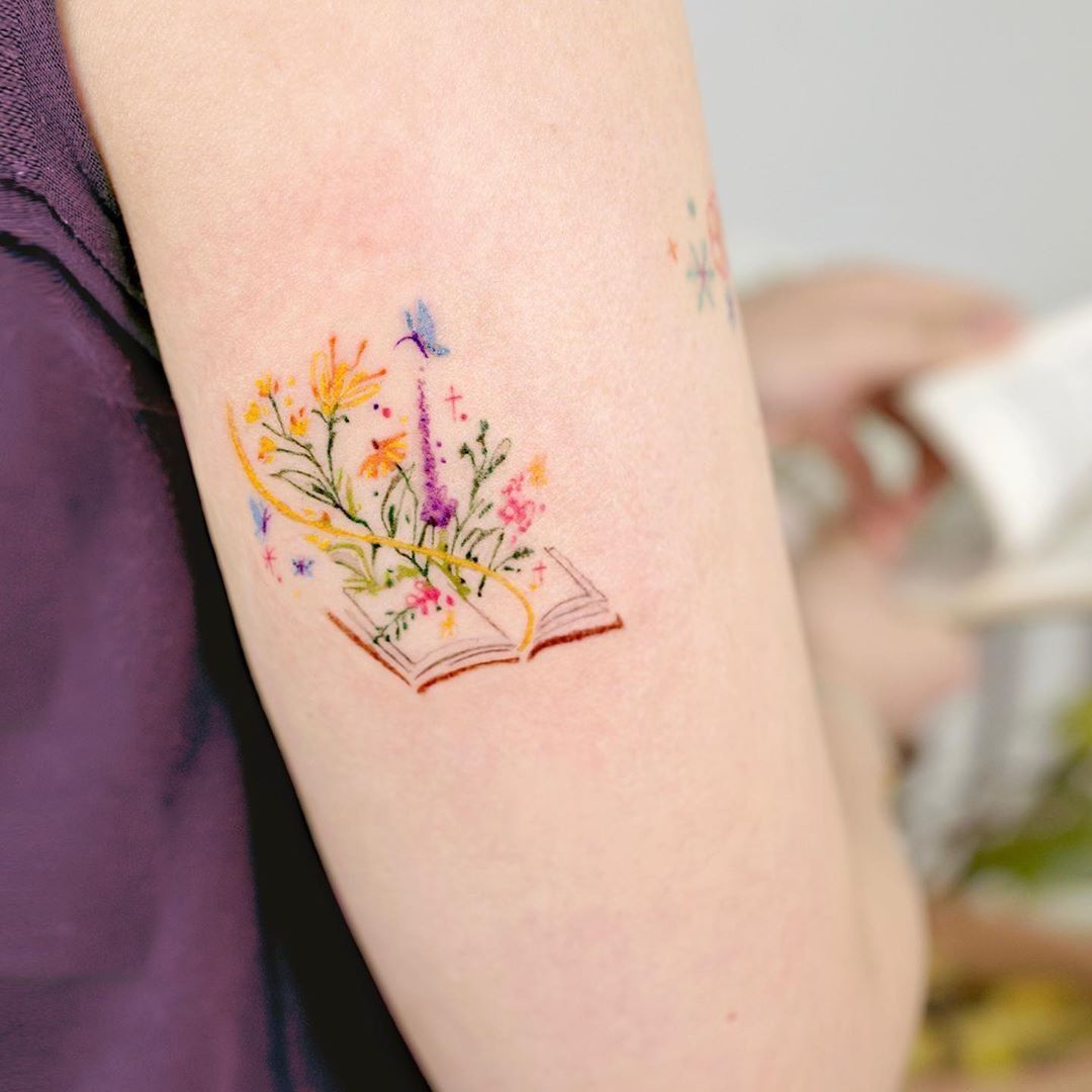 Giada Cute Small Watercolor Butterfly Temporary Tattoo Sheet – MyBodiArt