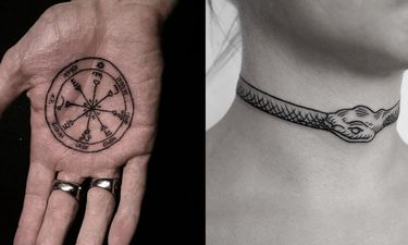 dark symbols tattoos
