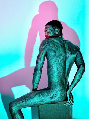 Yves Matheiu photographed by Clayton Reynold #Yves #YvesMatheiu #tattooedbabe #tattoomodel #tattooedmodel