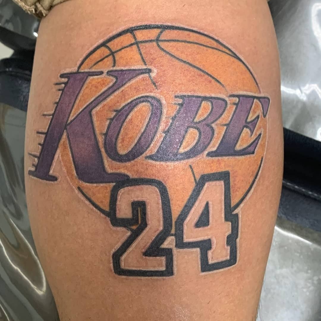 Inkgeeks  DopeArt done by caseonetattoos of lakers Tattoo artists sign  up for FREE on inkgeekstattooscom and download the InkGeeks app today  inked tattooartist color instagood picoftheday tattoos illustration  colortattoo painting artist 