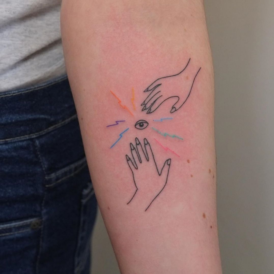 Lightning Bolt Tattoos The Meaning Behind Them  The Skull and Sword
