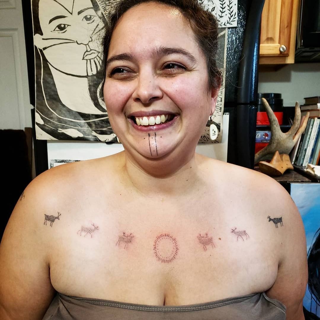 View of Inuit Tattoos in Greenland Today A Marker of Cultural Identity   ScandinavianCanadian Studies