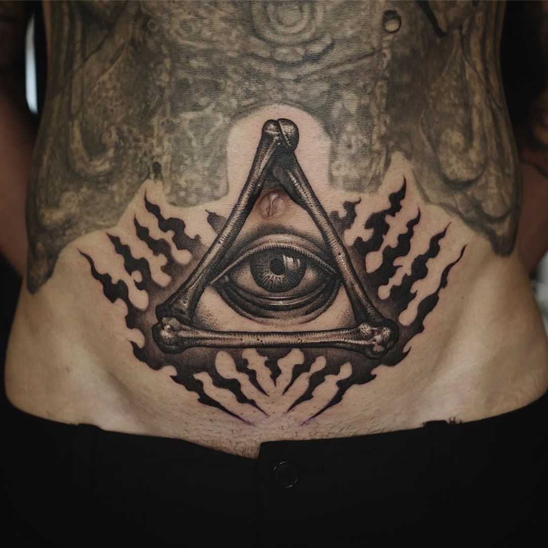 95 Illuminati All Seeing Eye Tattoo Meaning  Designs For Men 2023