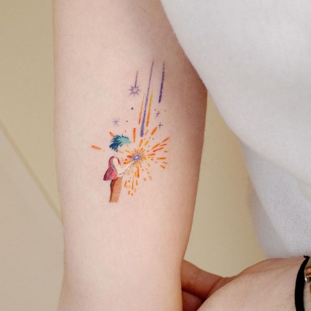 37 Mini Tattoos of Moon and Stars to bring a piece of Sky with you  Tiny  Tattoo inc