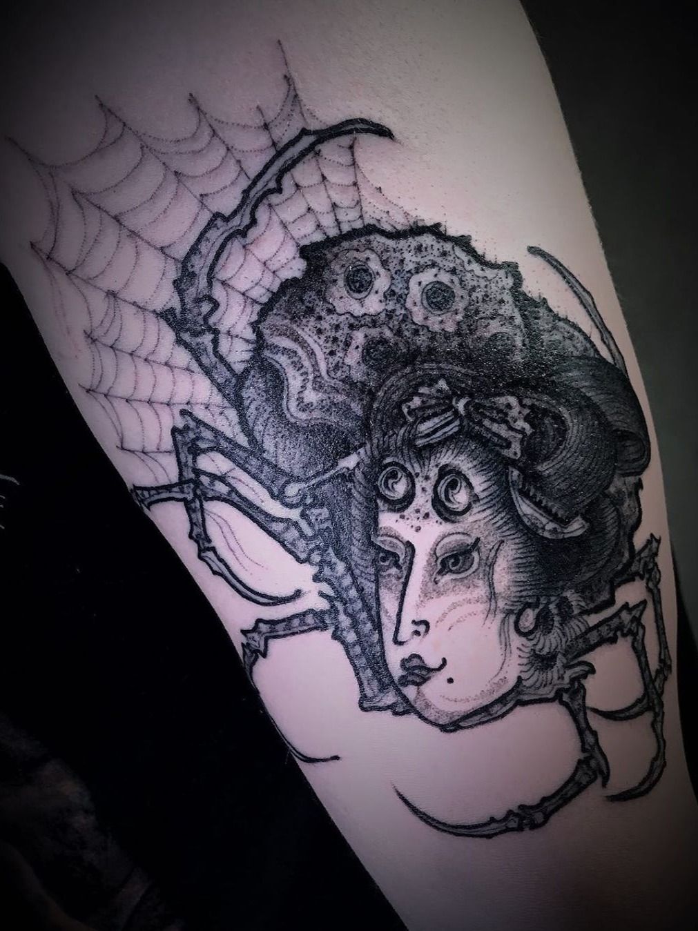 Spider Lady for Liam by... - Skin and Soul Tattoo & Piercing | Facebook