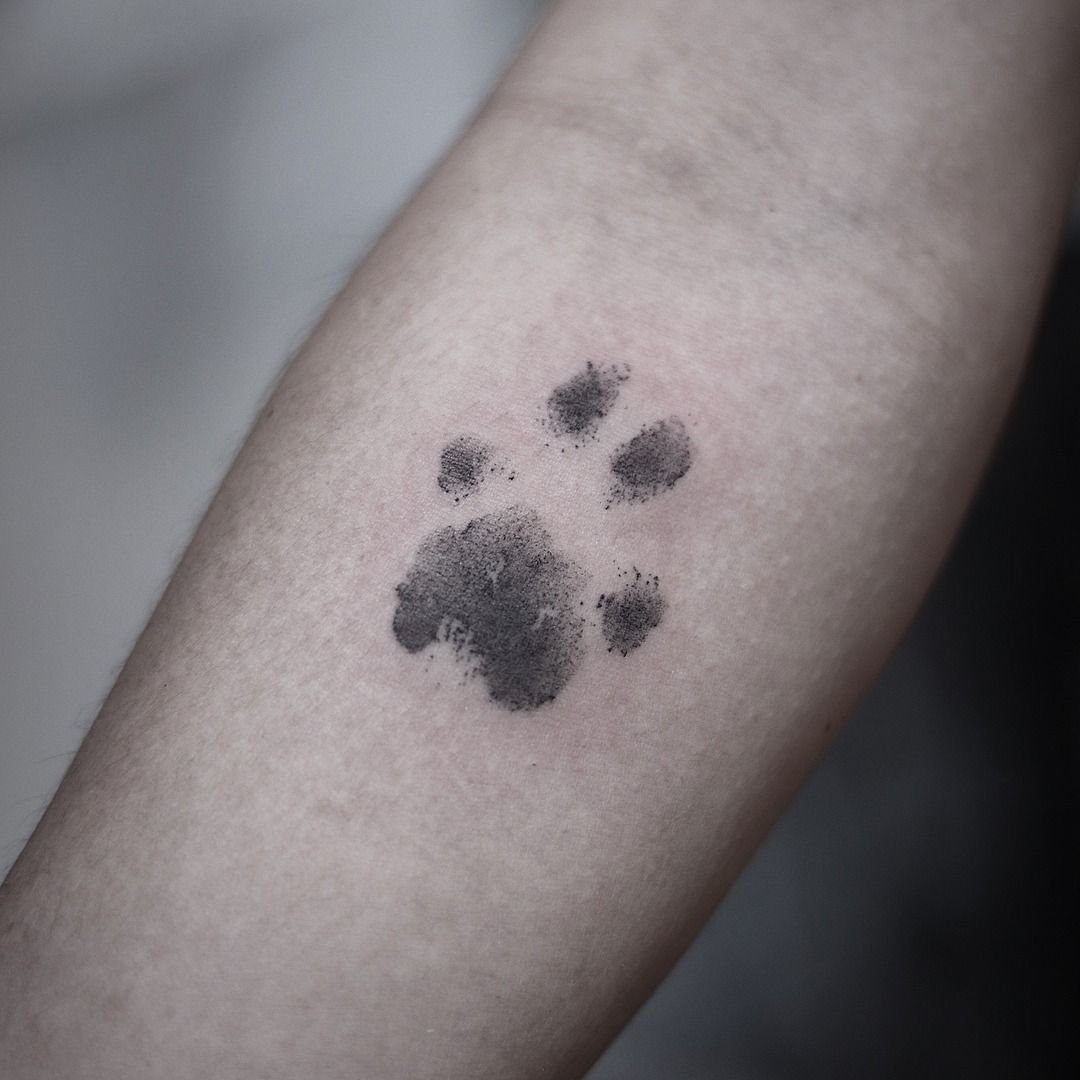 30 Best Cat Paw Print Tattoo Designs  The Paws