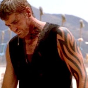 Seth Gecko’s tribal sleeve tattoo finally revealed #sethgecko #iconicfilmtattoos #90stattoos #tribaltattoo #sleevetattoo #movietattoos