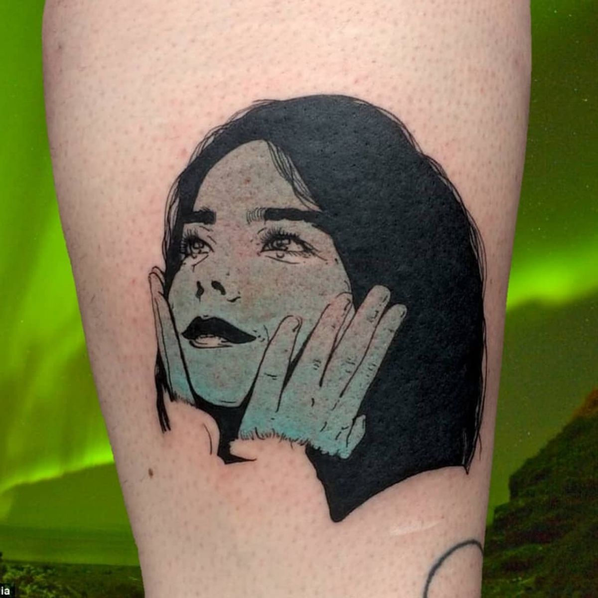 Tattoo uploaded by Lara • Bjork tattoo by Lara aka 90sdolphintattoo 