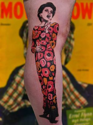 Judy Garland tattoo by Lara aka 90sdolphintattoo #Lara #90sdolphintattoo #LaraThomsonEdwards #judygarland #actor #music #singer #film #flowers #icon 