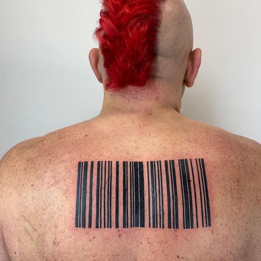 Tattoo, spotify scannable code | Barcode tattoo, Sound wave tattoo, Tattoos