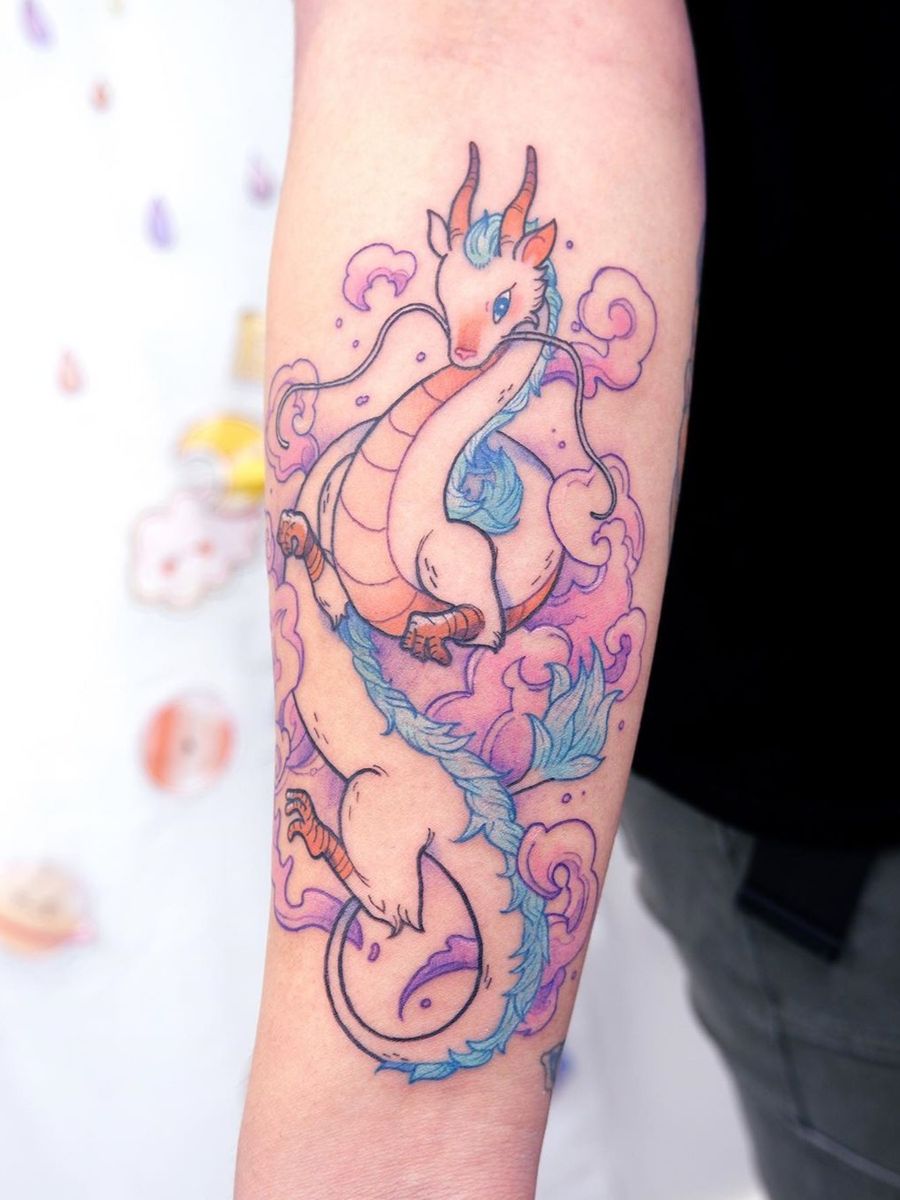 Tattoo uploaded by Justine Morrow • Haku tattoo by Black Eyed Dove # ...