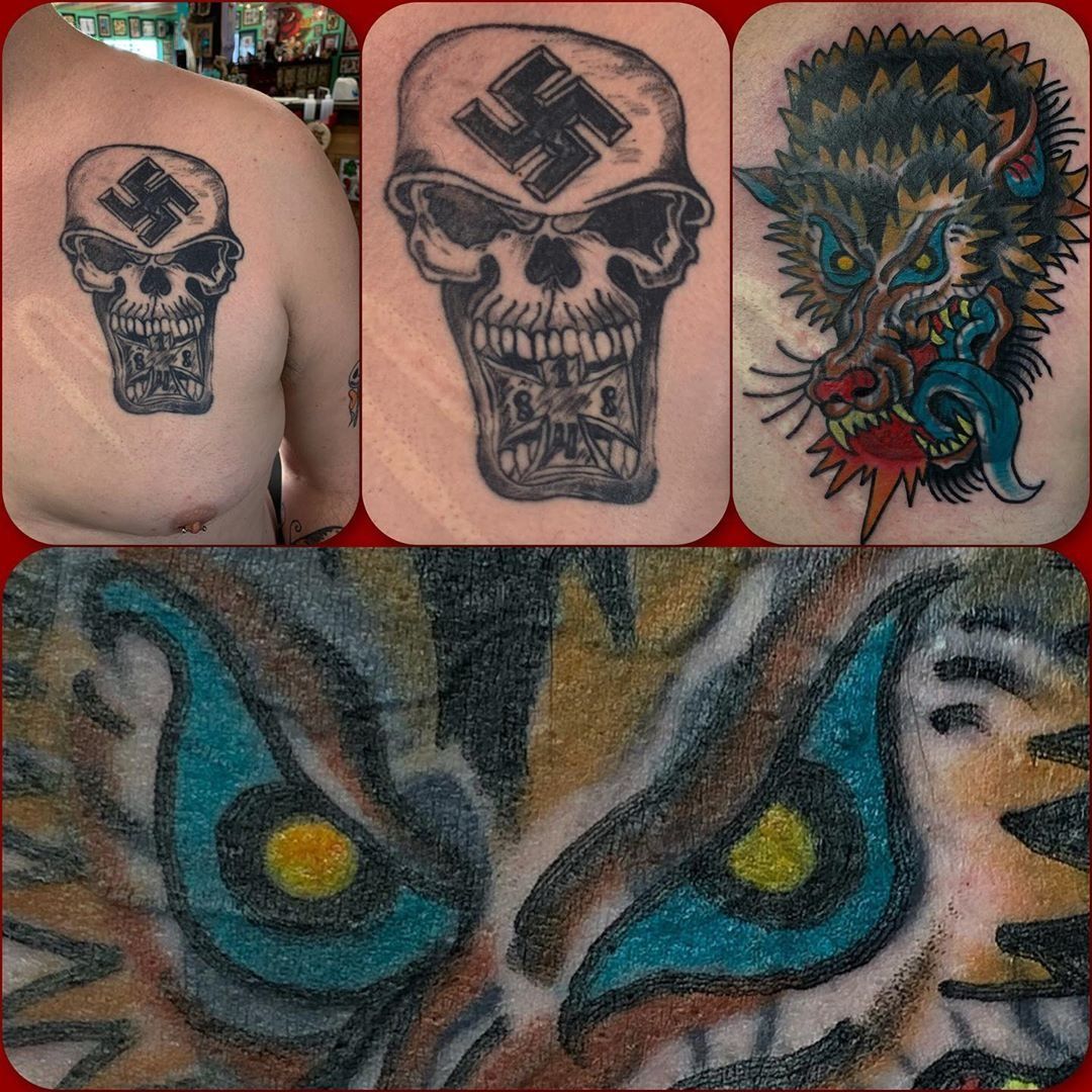 Eradicating Hatred: Swastika Tattoo Cover Ups and More • Tattoodo