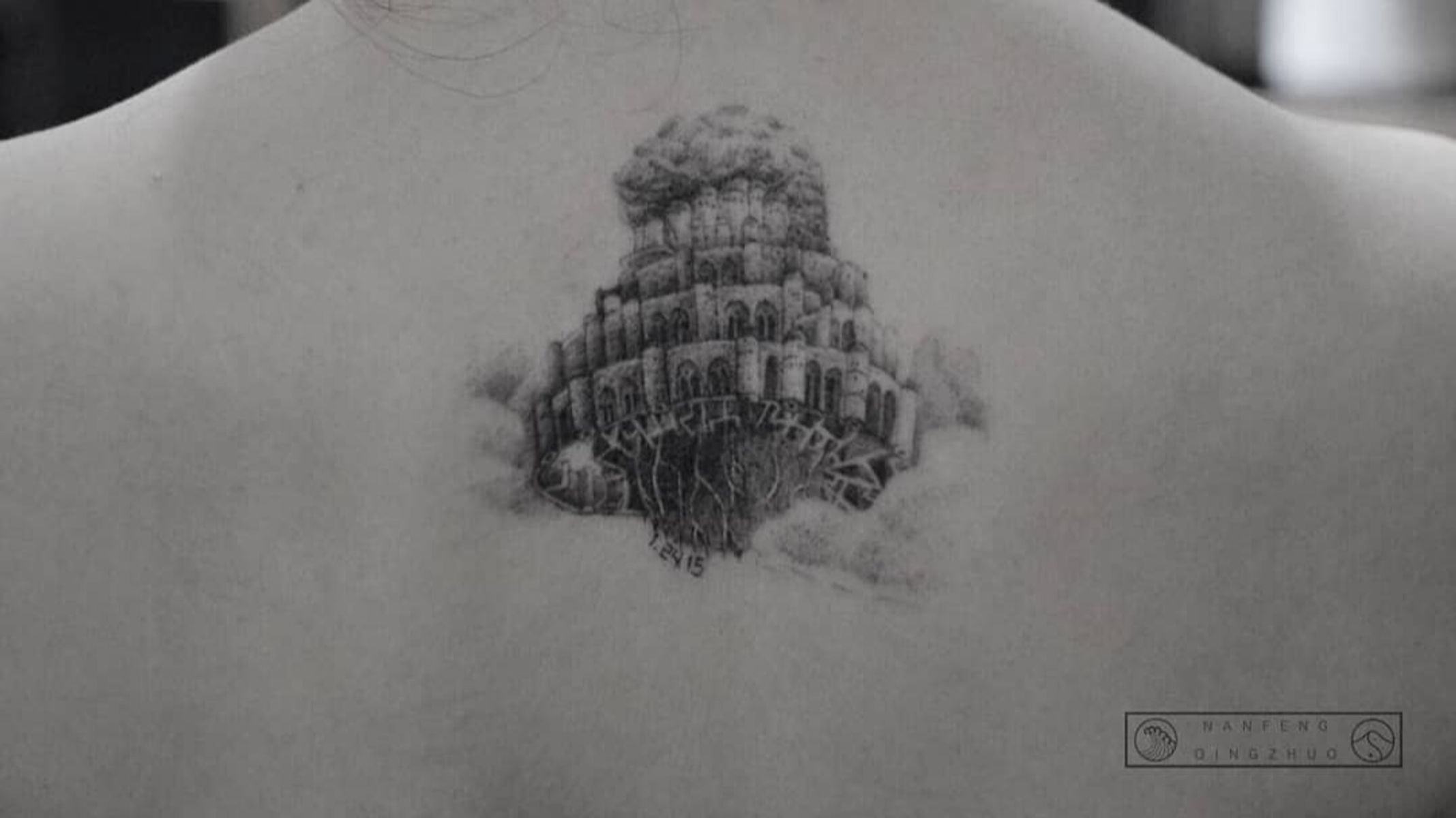 Tattoo uploaded by Justine Morrow • Laputa tattoo aka castle in the sky