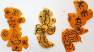 Tattooed orange peels by Bouits #Bouits