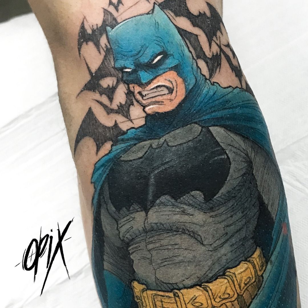 Batman Transparent Image - Batman Tattoo, HD Png Download , Transparent Png  Image - PNGitem