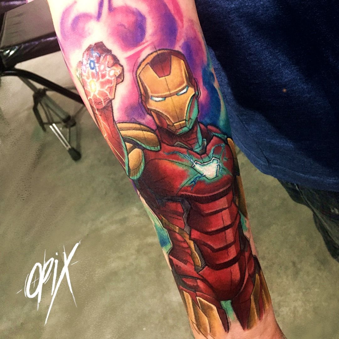 UPDATED 40 Bold Iron Man Tattoos  Iron man tattoo Marvel tattoos  Avengers tattoo