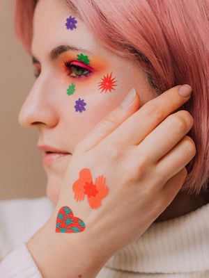 These temporary tattoos from Tattlly can easily be created at home with temporary tattoo printer paper #temporarytattoo #temptattoo #DIYtattoo #temporarytattooprinterpaper 