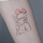 Kiki tattoo by Ariel is Good #Arielisgood #kiki #jiji #kikisdeliveryservice #witch #StudioGhibli #anime #manga #movie