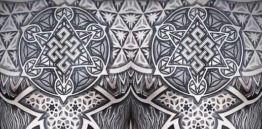 Golden Spirals and Sacred Knots: Geometric Tattoos
