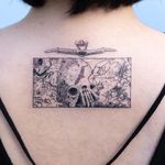 Nausicaa tattoo by Oozy #Oozy #nausicaa #linework #fineline #StudioGhibli #anime #manga #movie 
