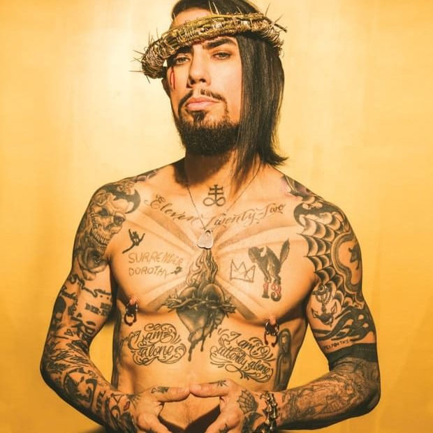 Dave Navarro for Inked Mag Dave Navarro’s classic rock star tattoos #DaveNa...