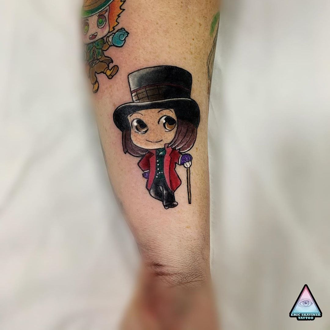 Willy Wonka tattoo by Alex Wright  Post 20400