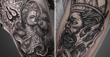 16 Divine Trident Tattoos